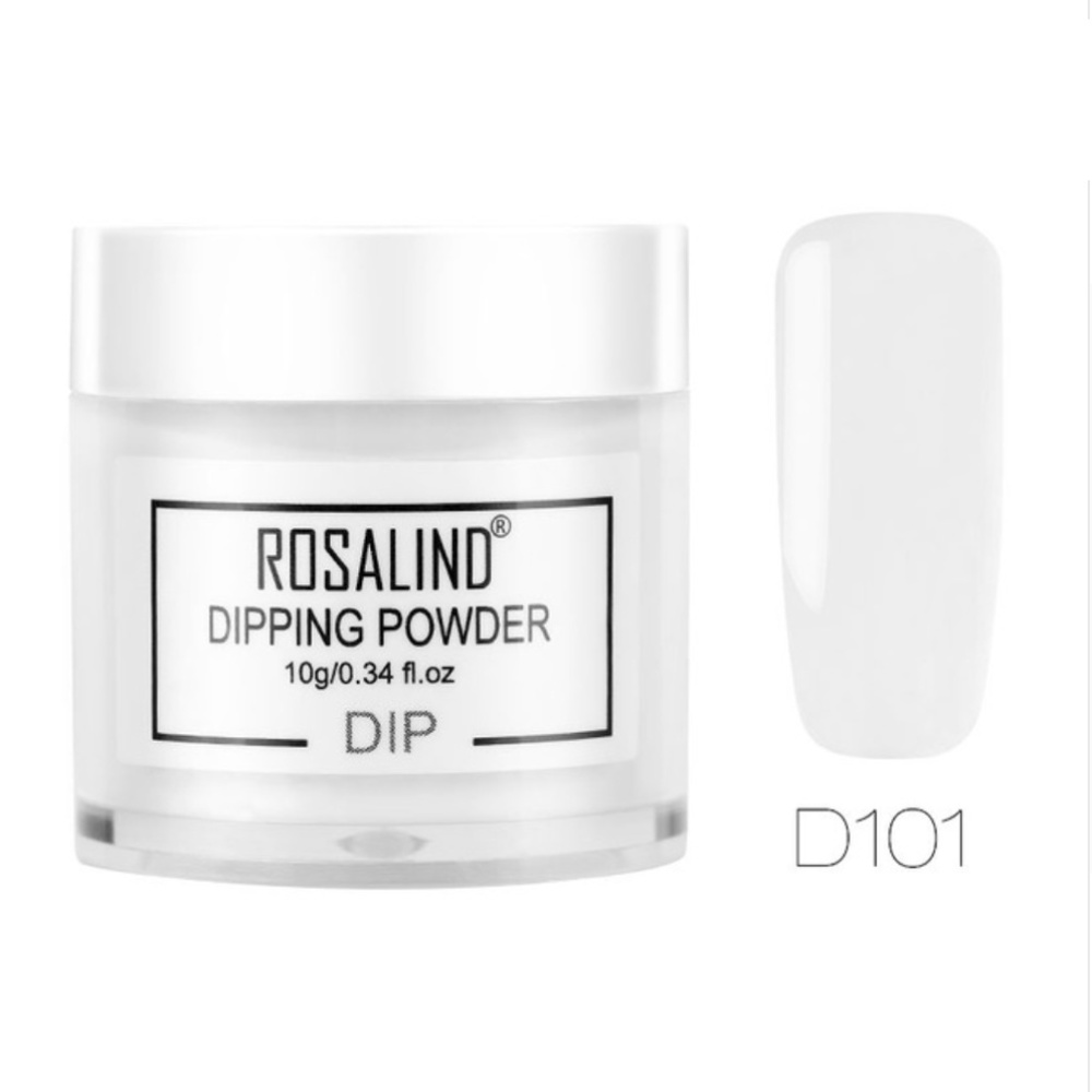 White Acrylic Nail Dip Powder